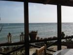 Chalet direct aan strand Savaneta MET privezwembad