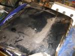 Bultenmotorkap (puma) met wat schade