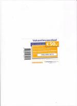 Kortingsbon t.w.v. � 50 op reizen Vacanceselect