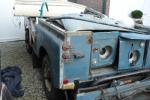 Kenteken met chassis en veel onderdelen