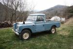 Aangeboden: antieke Land Rover met 22,000 