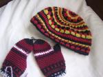 peuter en baby muts\handschoen bij snuffelschuurde