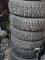4 prima Goodyear banden met ca. 7 mm profiel 205