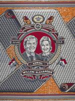 Zeer exclusief Vlisco K(r)oningsdoek