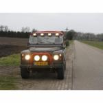 Landrover pick-up 2.3D, 1978, grijs kenteken