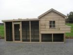 nieuw kippenhok in div modelen