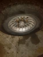 4 x aluvelg met mooie banden