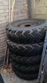 Security 7.50x16 Banden op velg