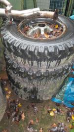 set range rover classic velgen + band