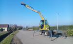 Mobile smalspoor Kraan