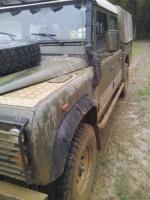kachelmotor voor een defender