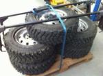 5 Mud banden 235/70r16 Fedima Extreme