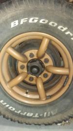 1 stalen Mach 5 velg 8j x 16
