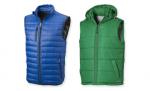 Bedrukte bodywarmers