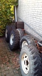 Velgen met diverse banden