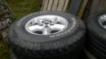 Land rover discovery velgen met bf banden