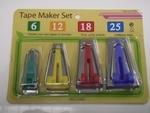 Biaisband maker 6, 12, 18 en 25 mm