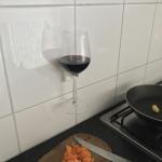 Wijnglas houder