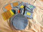 Losse blokken voor een quilt