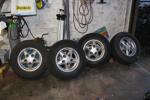 4 Freestyle velgen met band en moeren