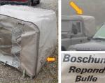 Softtop voor achter de pickupdak