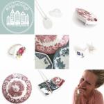 Handgemaakte sieraden van het mooiste servies