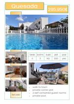 4 bed, 3 bath Detached Quesada Villa