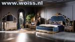 WOISS klassiek barok hoogglans complete slaapkamer