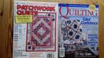 Quilt tijdschriften -- €1,50 per stuk