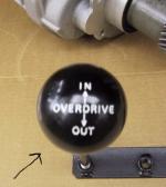 Knop pook Fairay overdrive