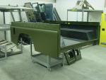 Land Rover 110 hardtop achterbak