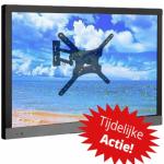 TV Muurbeugel Draai- en Kantelbaar - 3 draaipunten