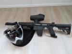 Tippmann 98 + CycloneFeed + Hammerhead barrel