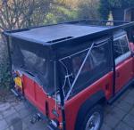 defender 90 soft top roofrack 