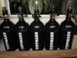 paintball 200 bar hp fles